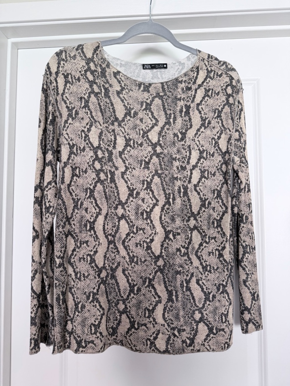 Zara Snake Print Top